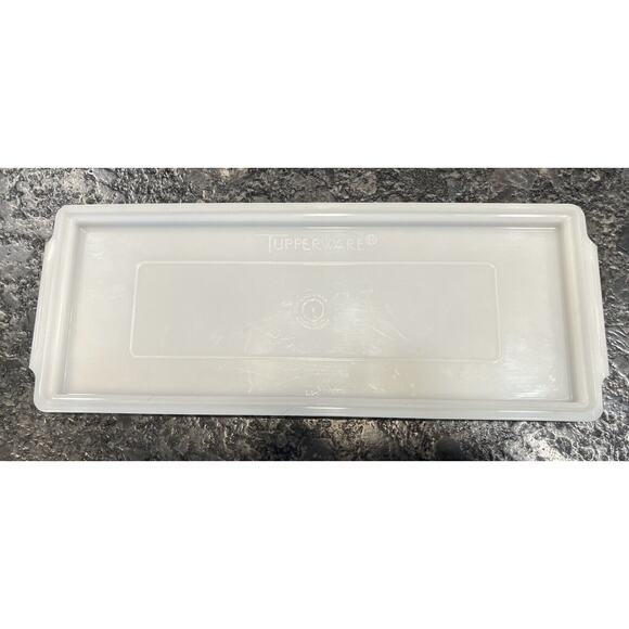 Vintage Tupperware Velveeta Cheese Keeper Butter Cracker Container #518-1 #519-2 - Picture 7 of 8